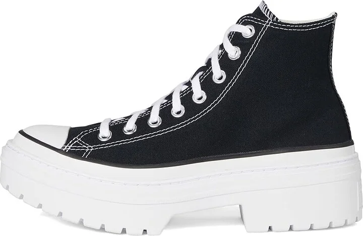 Converse Chuck Taylor All Star Lugged Heel Platform Waterproof Women's Shoes Black/White/Egret : 5 B - Medium, Canvas - Image 6