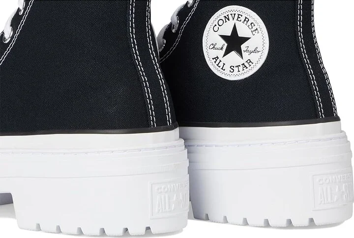 Converse Chuck Taylor All Star Lugged Heel Platform Waterproof Women's Shoes Black/White/Egret : 5 B - Medium, Canvas - Image 7