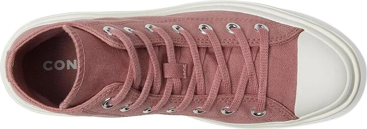 Converse Chuck Taylor All Star Lugged Heel Women's Cold Weather Boots Light Saddle/Egret/Black : 9 Medium, Canvas - Image 2