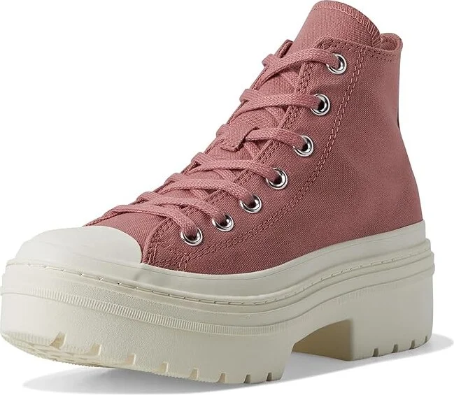 Converse Chuck Taylor All Star Lugged Heel Women's Cold Weather Boots Light Saddle/Egret/Black : 9 Medium, Canvas - Image 5