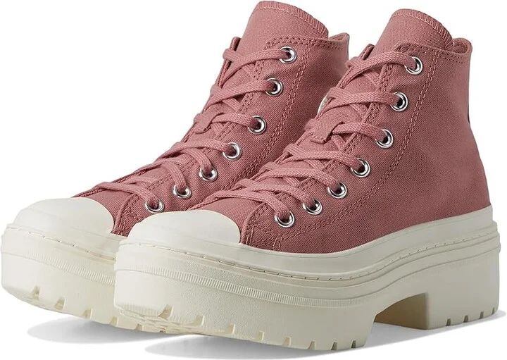 Converse Chuck Taylor All Star Lugged Heel Women's Cold Weather Boots Light Saddle/Egret/Black : 9 Medium, Canvas