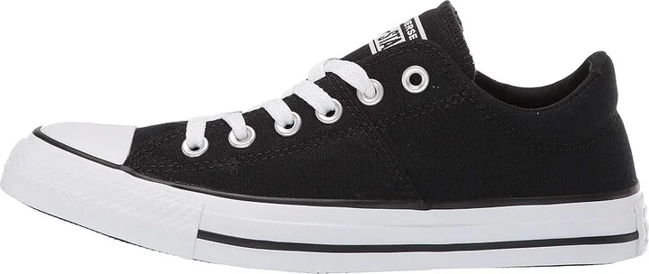 Converse Chuck Taylor All Star Madison Low Top Sneaker Women's Shoes Black/Natural Ivory/White : 10 B - Medium, Canvas - Image 7