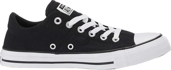 Converse Chuck Taylor All Star Madison Low Top Sneaker Women's Shoes Black/Natural Ivory/White : 10 B - Medium, Canvas - Image 8