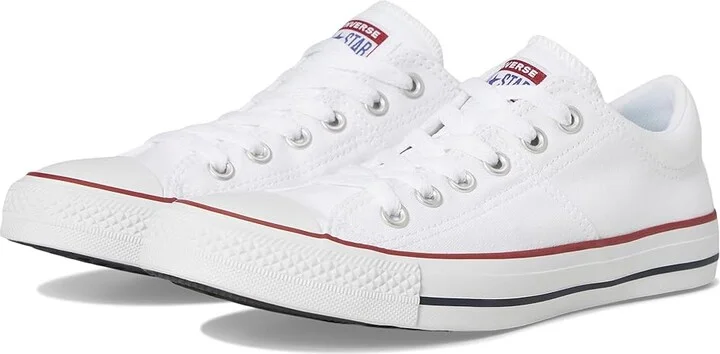 Converse Chuck Taylor All Star Madison Low Top Sneaker Women's Shoes White/Natural Ivory/White : 10 B - Medium, Canvas