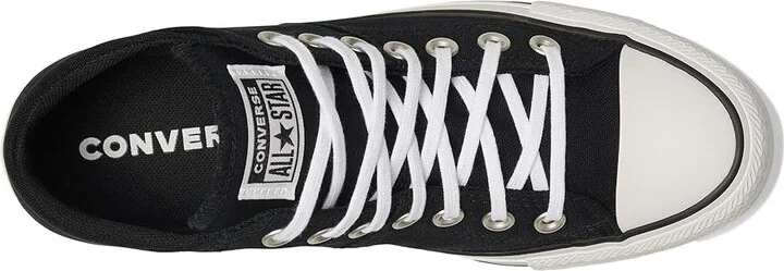 Converse Chuck Taylor All Star Madison Mid-Top Sneaker Women's Shoes Black : 10 B - Medium, Textile - Image 3