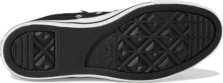 Converse Chuck Taylor All Star Madison Mid-Top Sneaker Women's Shoes Black : 10 B - Medium, Textile - Image 4