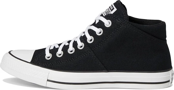 Converse Chuck Taylor All Star Madison Mid-Top Sneaker Women's Shoes Black : 10 B - Medium, Textile - Image 7