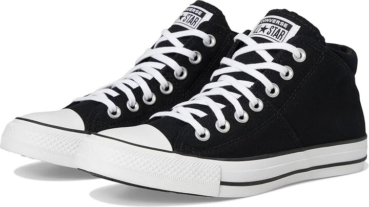 Converse Chuck Taylor All Star Madison Mid-Top Sneaker Women's Shoes Black : 10 B - Medium, Textile
