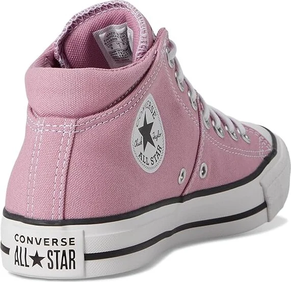 Converse Chuck Taylor All Star Madison Mid-Top Sneaker Women's Shoes Cliffside Rose/White/Black : 6 B - Medium, Textile/Canvas - Image 4