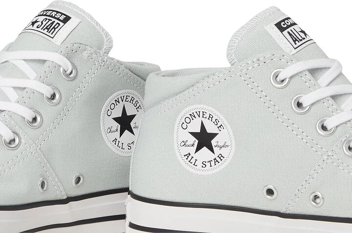 Converse Chuck Taylor All Star Madison Mid-Top Sneaker Women's Shoes Rainwashed Grey/White/Black : 5.5 B - Medium, Textile/Canvas - Image 7