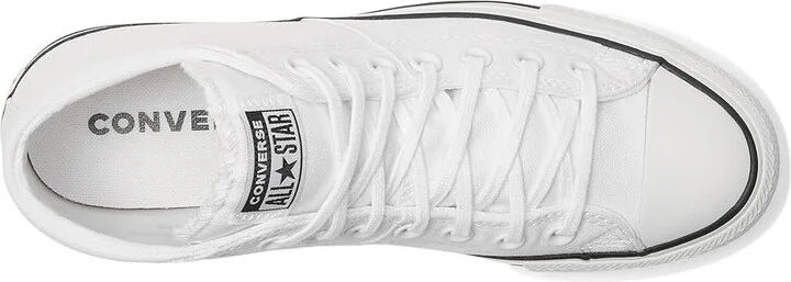 Converse Chuck Taylor All Star Madison Mid-Top Sneaker Women's Shoes White/Black/White : 5.5 B - Medium, Textile/Canvas - Image 2