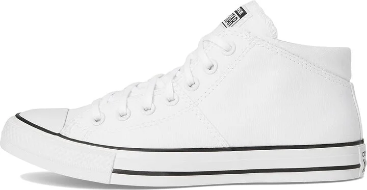 Converse Chuck Taylor All Star Madison Mid-Top Sneaker Women's Shoes White/Black/White : 5.5 B - Medium, Textile/Canvas - Image 6