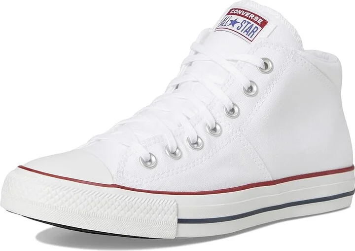Converse Chuck Taylor All Star Madison Mid-Top Sneaker Women's Shoes White/White/White : 5.5 B - Medium, Textile - Image 6