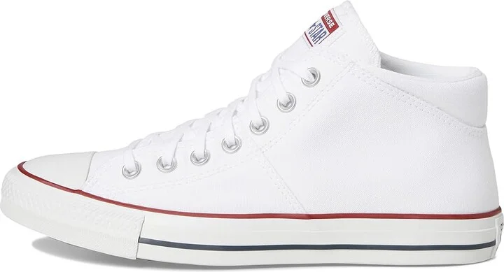 Converse Chuck Taylor All Star Madison Mid-Top Sneaker Women's Shoes White/White/White : 5.5 B - Medium, Textile - Image 7