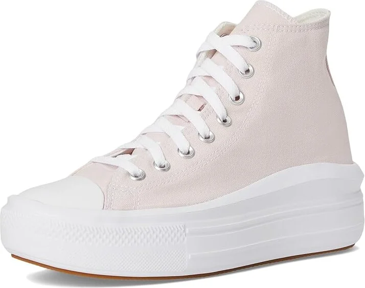 Converse Chuck Taylor All Star Move Platform Women's Shoes Blush Hush/White/Egret : 5.5 B - Medium, Canvas - Image 5