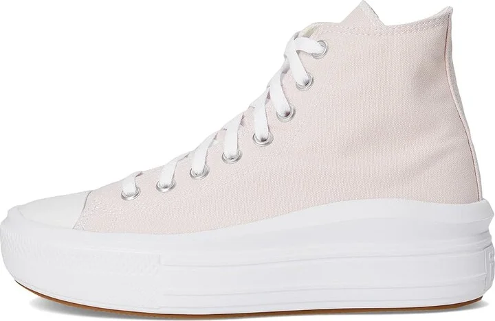 Converse Chuck Taylor All Star Move Platform Women's Shoes Blush Hush/White/Egret : 5.5 B - Medium, Canvas - Image 6
