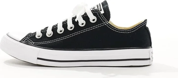Converse Chuck Taylor All Star Ox canvas sneakers in black