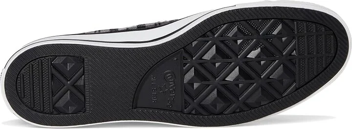 Converse Chuck Taylor All Star Plaid Shoes Black/Altitude Lilac/White : Men's 7.5 - Women's 9.5 Medium, Canvas - Image 3