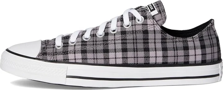 Converse Chuck Taylor All Star Plaid Shoes Black/Altitude Lilac/White : Men's 7.5 - Women's 9.5 Medium, Canvas - Image 6