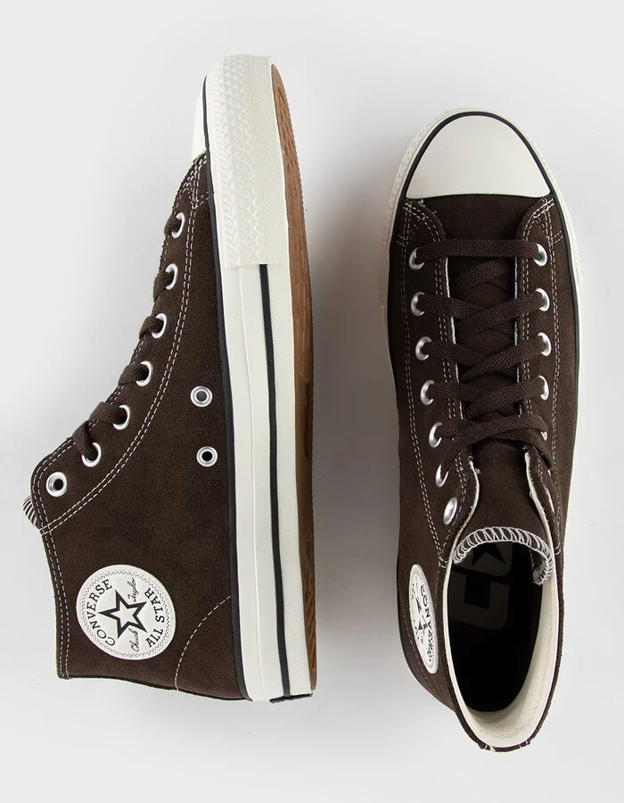 CONVERSE Chuck Taylor All Star Pro Classic Suede Mid Top Shoes - Image 5