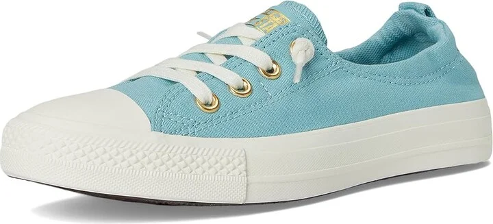 Converse Chuck Taylor All Star Shoreline Slip-On Sneaker Women's Slip on Shoes Vernal Pool/Egret/Gold : 6.5 M, Canvas - Image 5