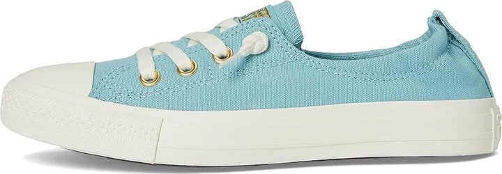 Converse Chuck Taylor All Star Shoreline Slip-On Sneaker Women's Slip on Shoes Vernal Pool/Egret/Gold : 6.5 M, Canvas - Image 6