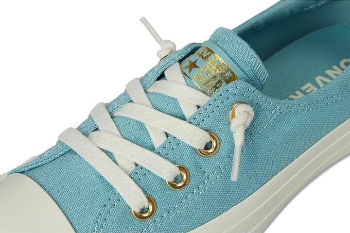 Converse Chuck Taylor All Star Shoreline Slip-On Sneaker Women's Slip on Shoes Vernal Pool/Egret/Gold : 6.5 M, Canvas - Image 7