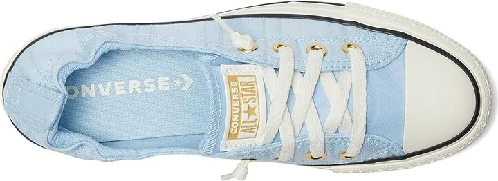 Converse Chuck Taylor All Star Shoreline Woven Canvas Women's Shoes Blue It/Egret/Black : 6.5 B - Medium - Image 2