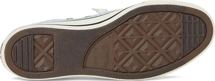 Converse Chuck Taylor All Star Shoreline Woven Canvas Women's Shoes Blue It/Egret/Black : 6.5 B - Medium - Image 3
