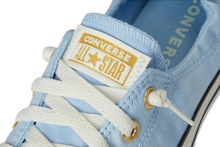 Converse Chuck Taylor All Star Shoreline Woven Canvas Women's Shoes Blue It/Egret/Black : 6.5 B - Medium - Image 7
