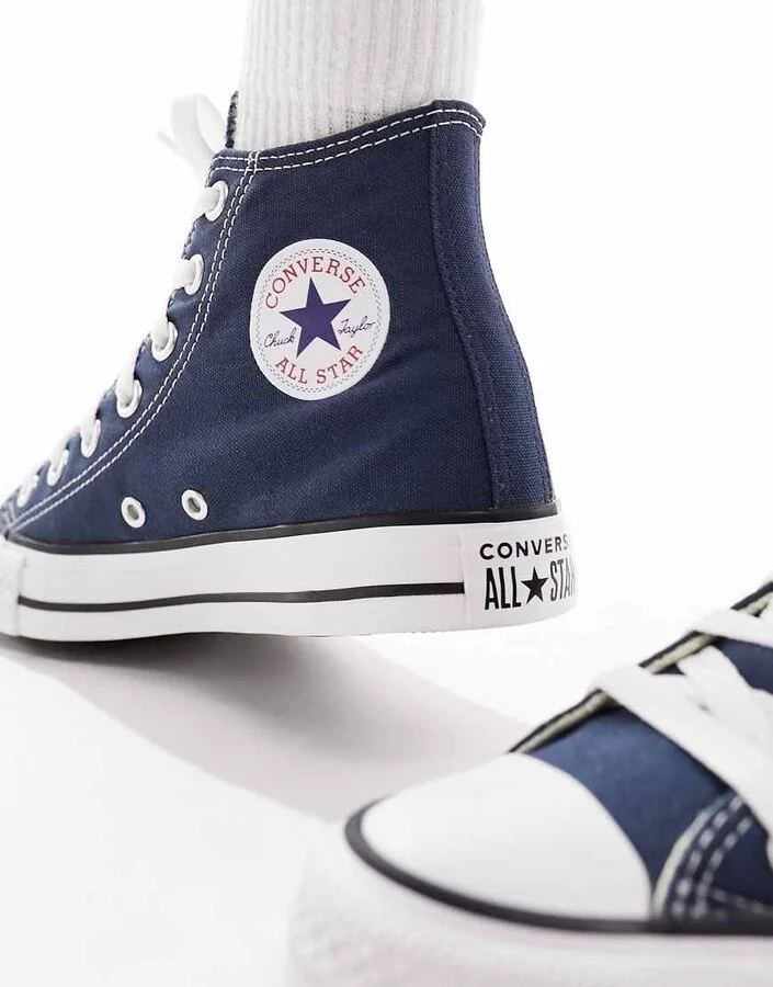 Converse Chuck Taylor All Star sneakers in navy - Image 2