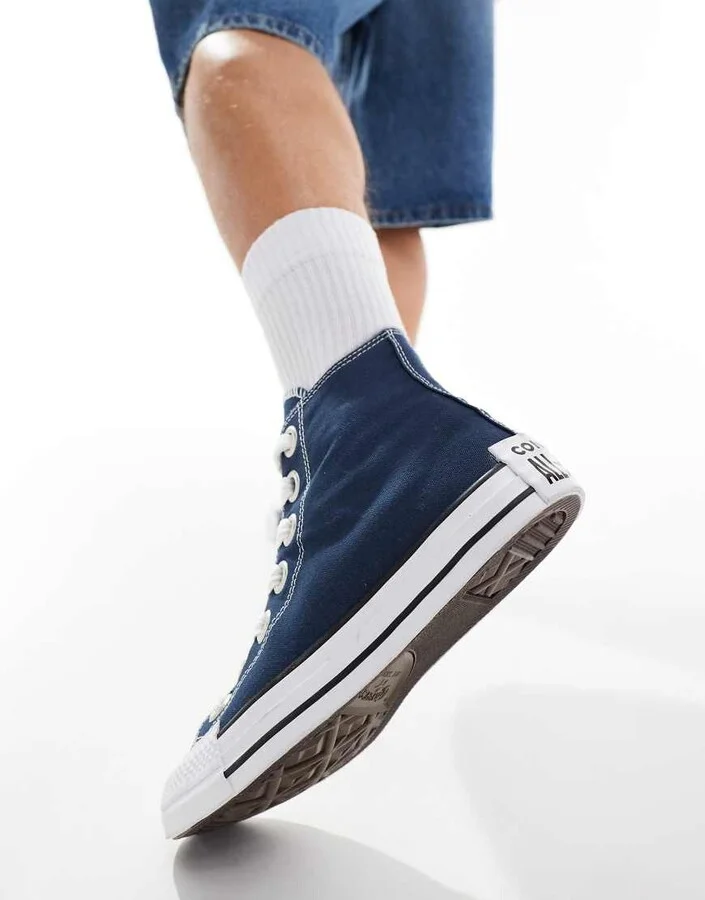 Converse Chuck Taylor All Star sneakers in navy - Image 3