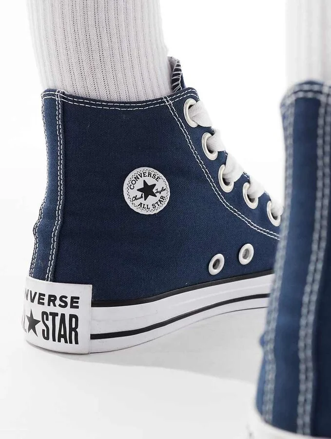 Converse Chuck Taylor All Star sneakers in navy - Image 4