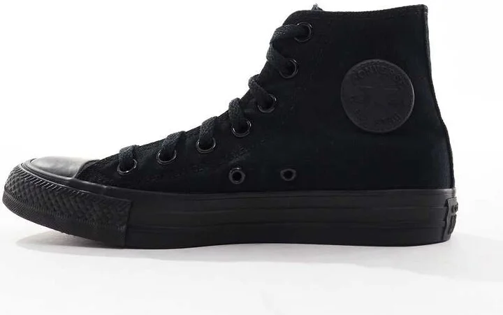 Converse Chuck Taylor All Star sneakers in triple black - Image 2