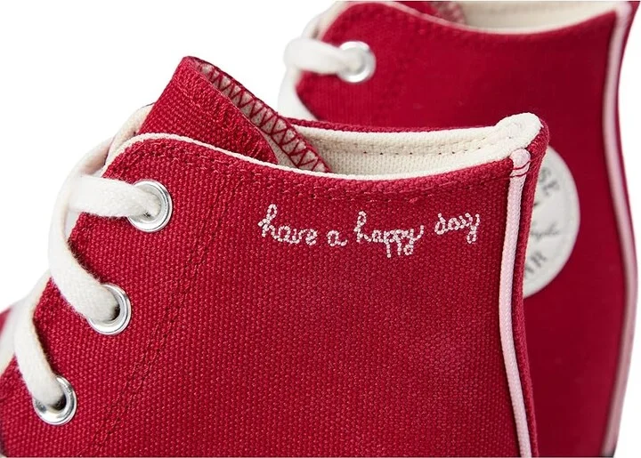 Converse Chuck Taylor All Star Wedge Sneaker Women's Cold Weather Boots Days Ahead/Vintage White/Summit Pink : 8 Medium, Canvas - Image 7