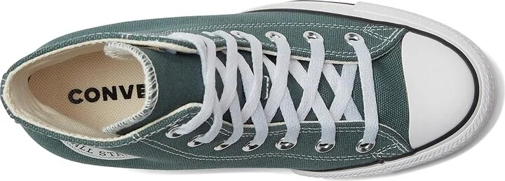 Converse Chuck Taylor All Star Wedge Sneaker Women's Cold Weather Boots True Nature/White/Black : 8 Medium, Canvas - Image 2