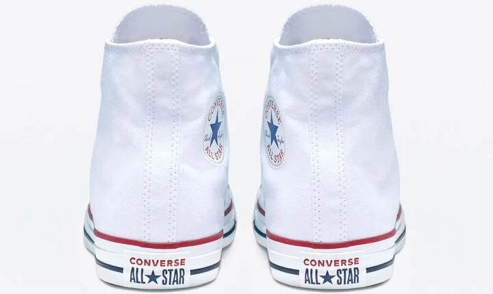 CONVERSE Chuck Taylor All Star White High Top Shoes - Image 6