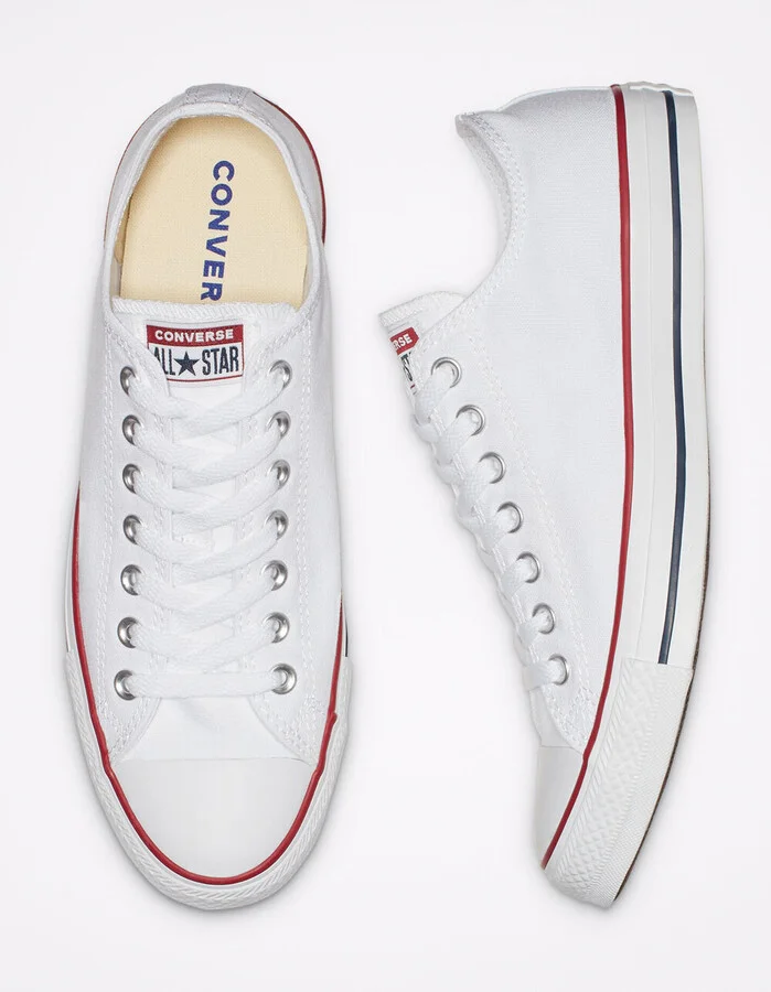 CONVERSE Chuck Taylor All Star White Low Top Shoes - Image 2