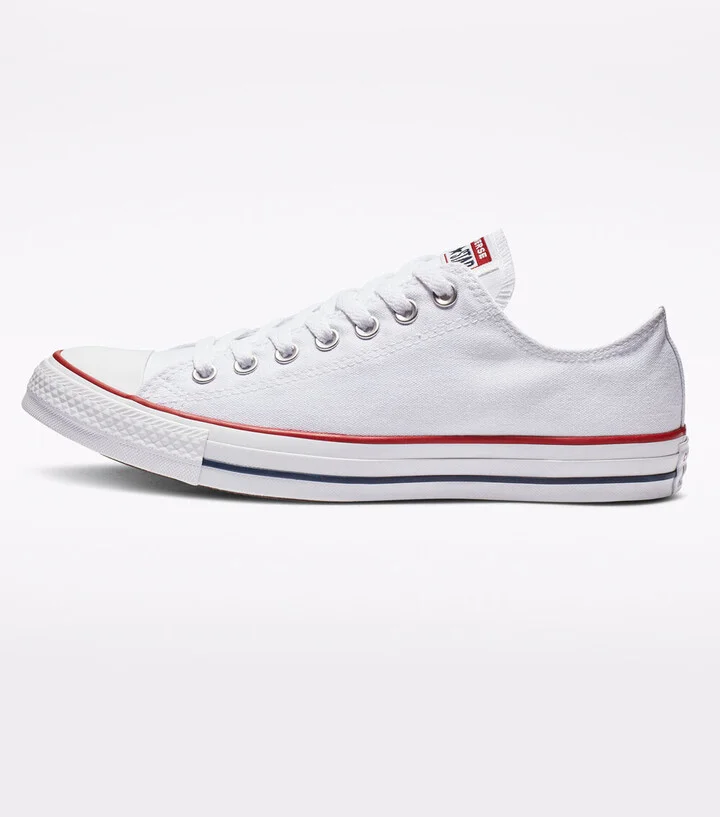 CONVERSE Chuck Taylor All Star White Low Top Shoes - Image 3