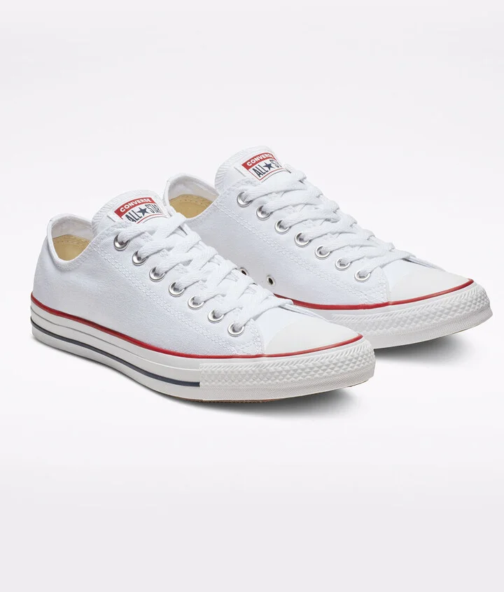 CONVERSE Chuck Taylor All Star White Low Top Shoes - Image 4