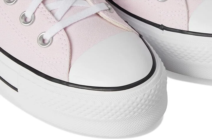 Converse Chuck Taylor(r) All Star(r) Lift Ox Women's Classic Shoes Sugar Berry/White/Black : 8 B - Medium, Canvas - Image 7