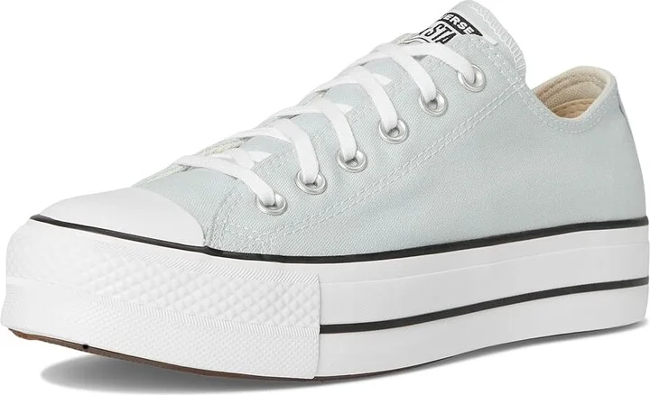 Converse Chuck Taylor(r) All Star(r) Lift Ox Women's Classic Shoes You Dew You/White/Black : 6 B - Medium, Canvas - Image 5