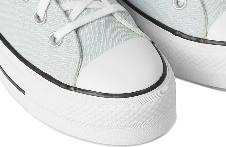 Converse Chuck Taylor(r) All Star(r) Lift Ox Women's Classic Shoes You Dew You/White/Black : 6 B - Medium, Canvas - Image 7