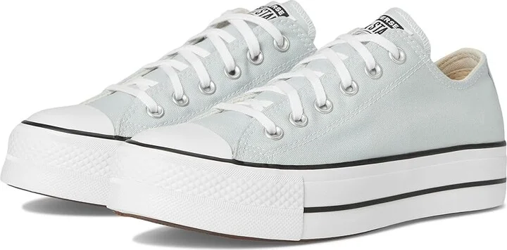 Converse Chuck Taylor(r) All Star(r) Lift Ox Women's Classic Shoes You Dew You/White/Black : 6 B - Medium, Canvas