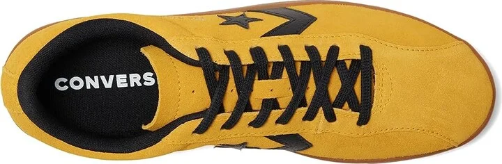 Converse Classic Trainer Suede Classic Shoes Yellow/Black/Gum : Men's 6.5 - Women's 8 Medium - Image 2