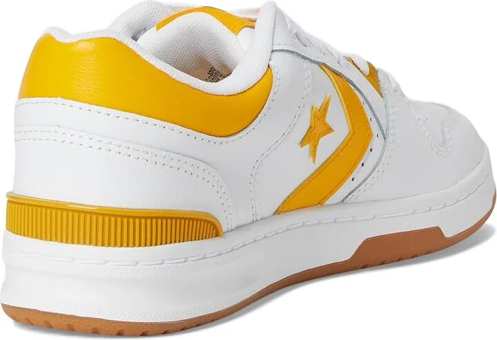 Converse Converse Lifestyle 1998 Shoes White/Yellow/Sunny Angle : Men's 4 - Women's 5.5 Medium, Leather - Image 4