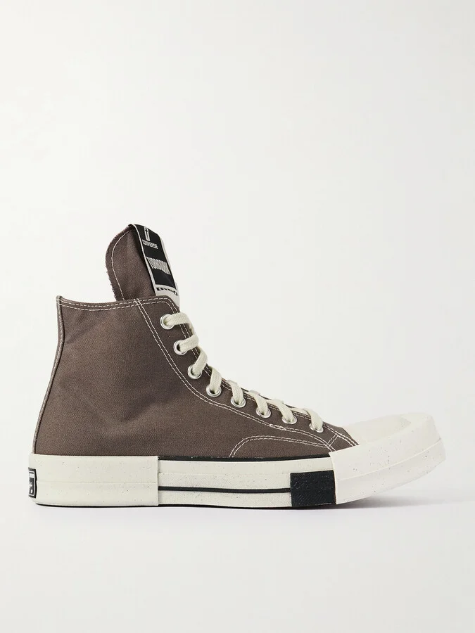 + Converse + DRKSHDW TURBODRK Chuck 70 Canvas High-Top Sneakers