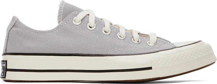 Converse Gray Chuck 70 Low Top Sneakers