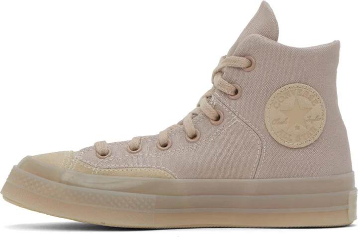Converse Gray Chuck 70 Marquis High Sneakers - Image 3