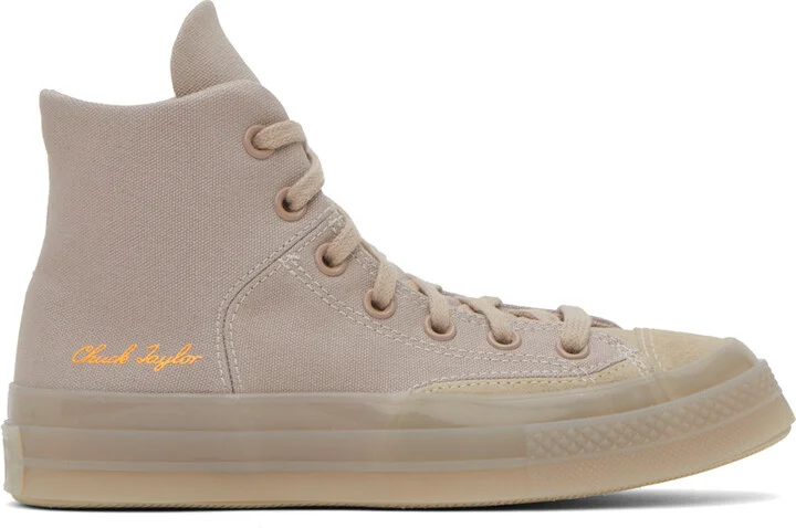 Converse Gray Chuck 70 Marquis High Sneakers